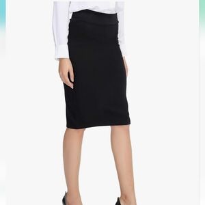 Classic Black Pencil Skirt